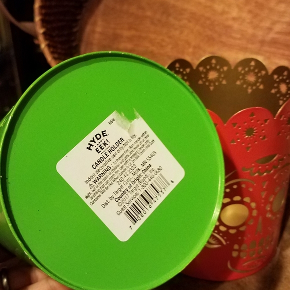 Hyde & Seek pair of Halloween votive Holders - Picture 4 of 6